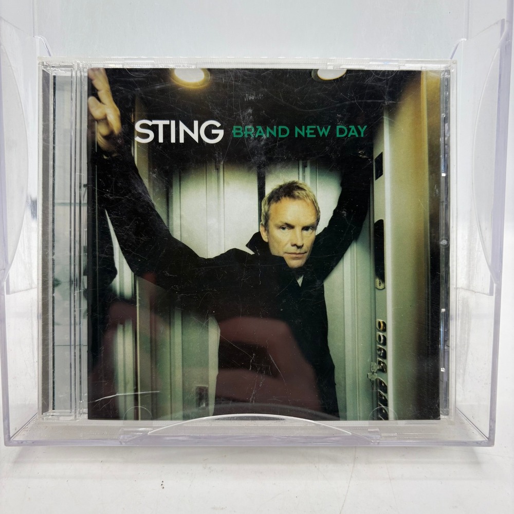 Sting Brand New Day CD 1999 A&M Records Desert Rose Pop Rock Audio Compact Disc